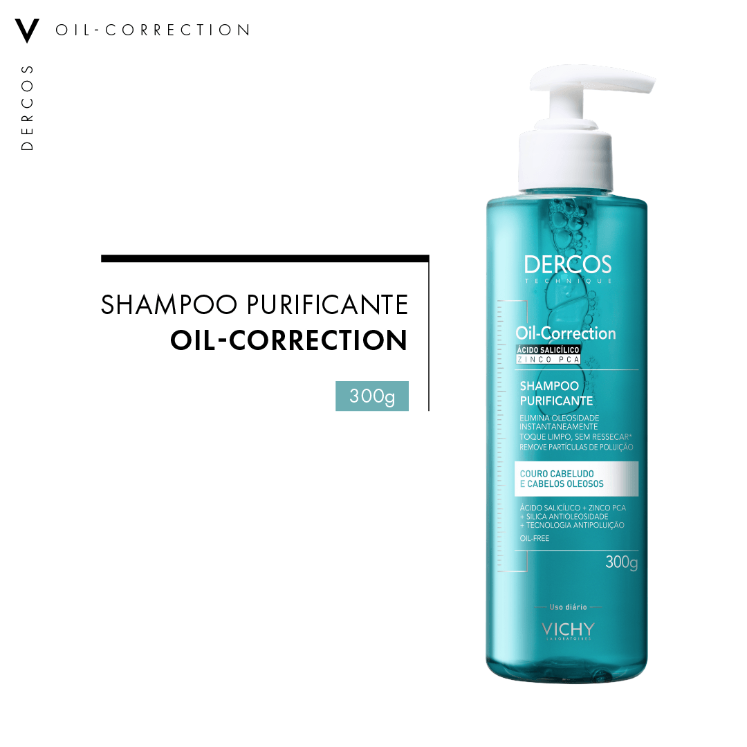 Shampoo Vichy Dercos Oil-Correction 300ml — foto 4