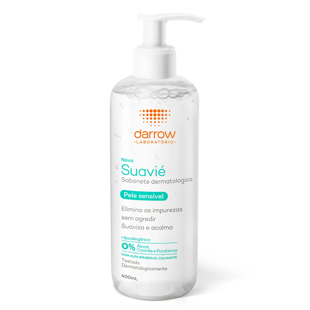 Suavié Sabonete Dermatológico Para Pele Sensível 400ml