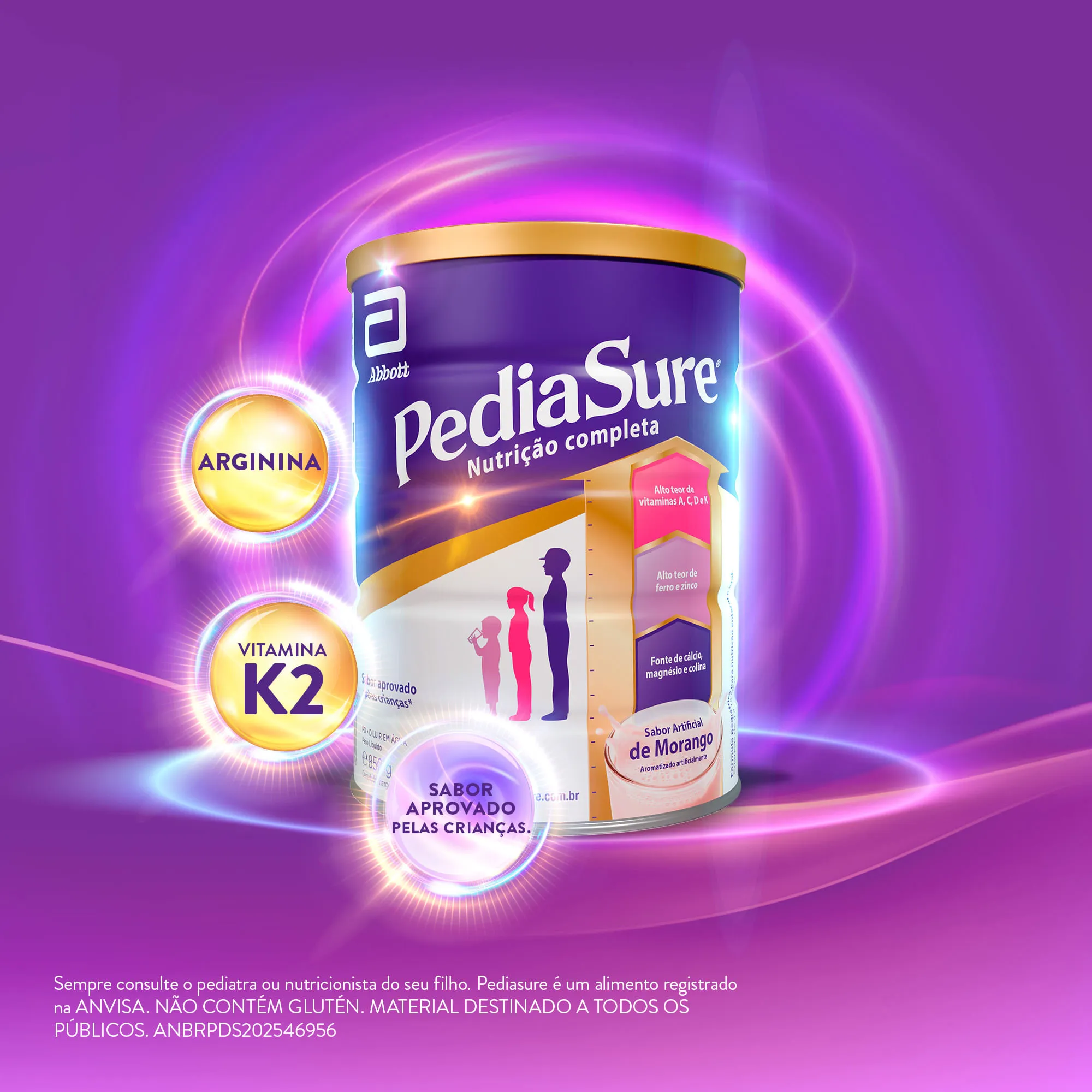 Suplemento Alimentar Infantil PediaSure Complete Sabor Chocolate +4 anos 850g — foto 7