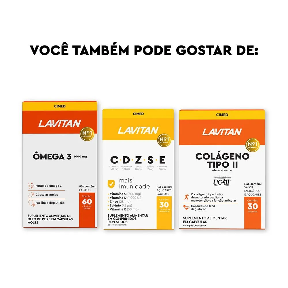 Suplemento Alimentar Lavitan AZ Original 60 Comprimidos — foto 6