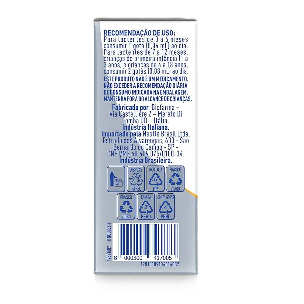 Suplemento Pediátrico NANCARE Vitamina D 5ml — foto 4