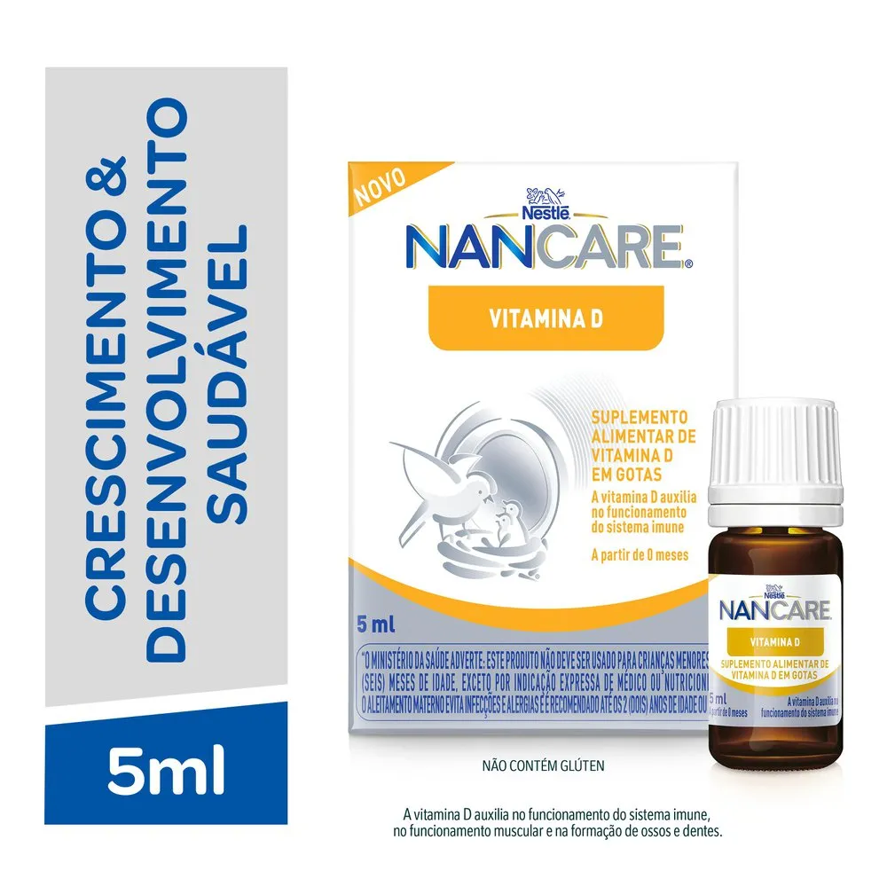Suplemento Pediátrico NANCARE Vitamina D 5ml