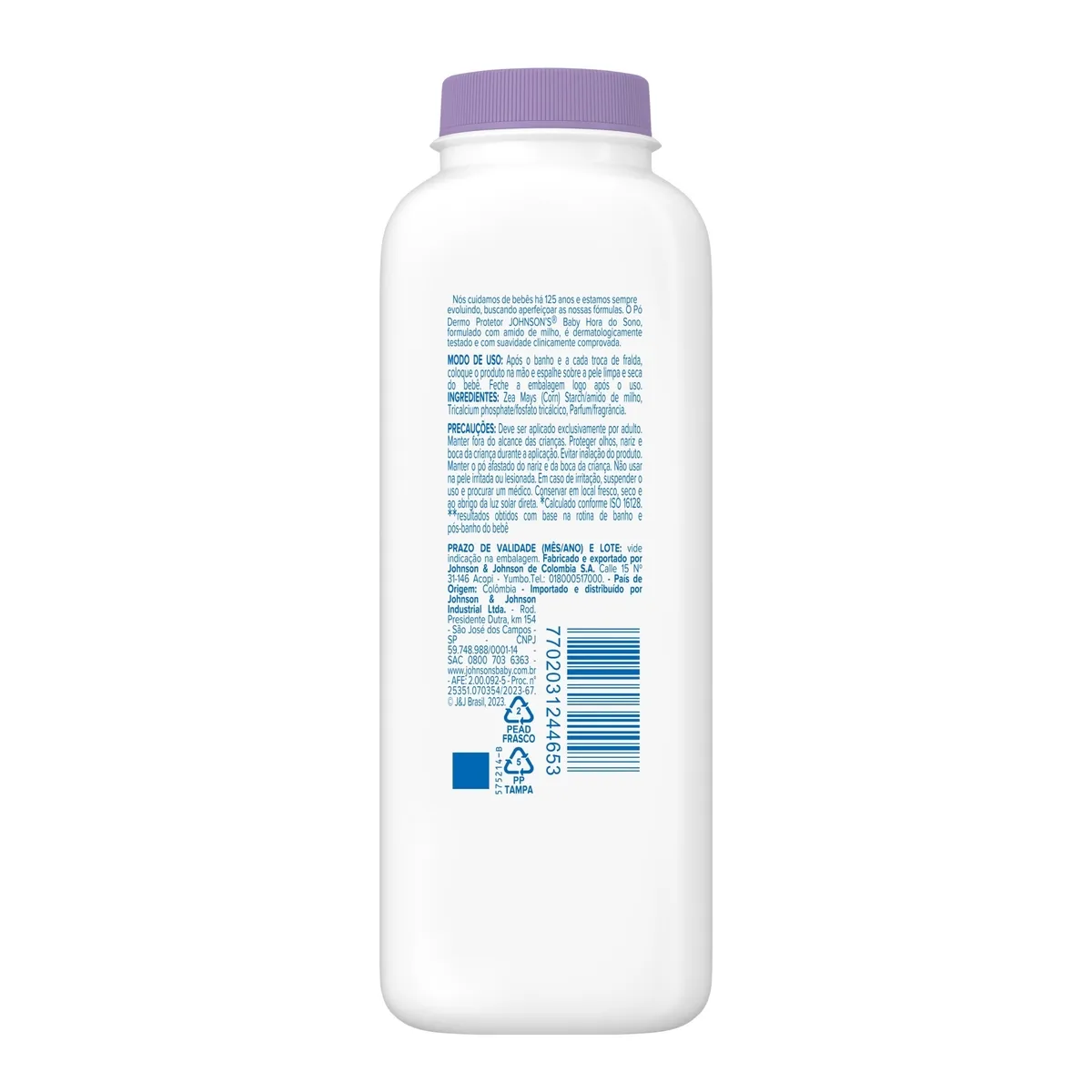 Talco Johnson's Baby Hora do Sono - 100g — foto 3