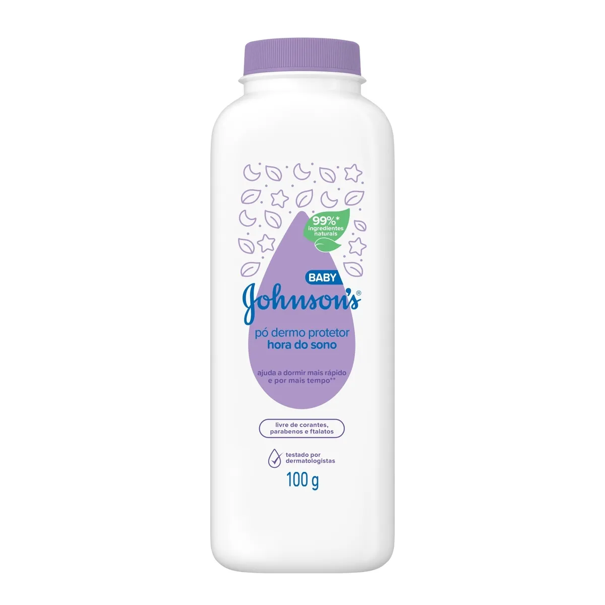 Talco Johnson's Baby Hora do Sono - 100g — foto 2
