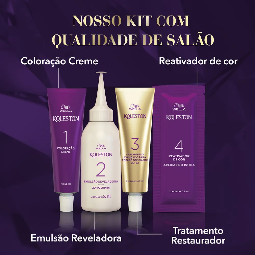 Tintura Koleston castanho Escuro 30 — foto 5