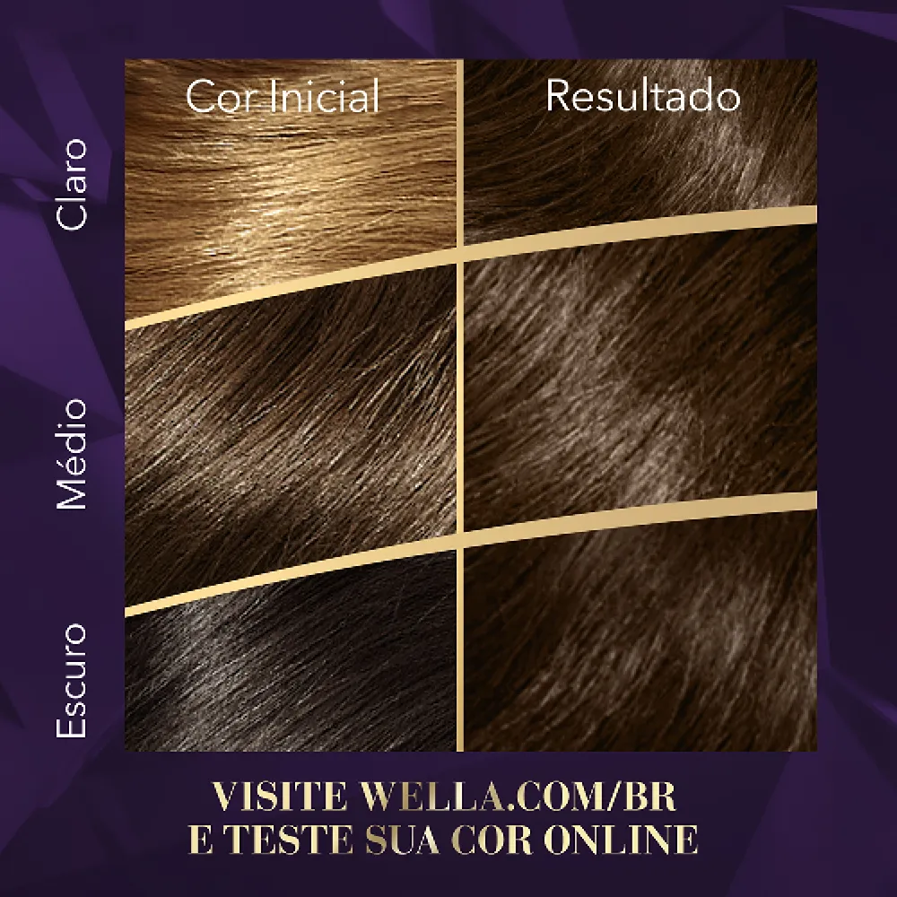 Tintura Koleston castanho Médio Kit 40 — foto 4
