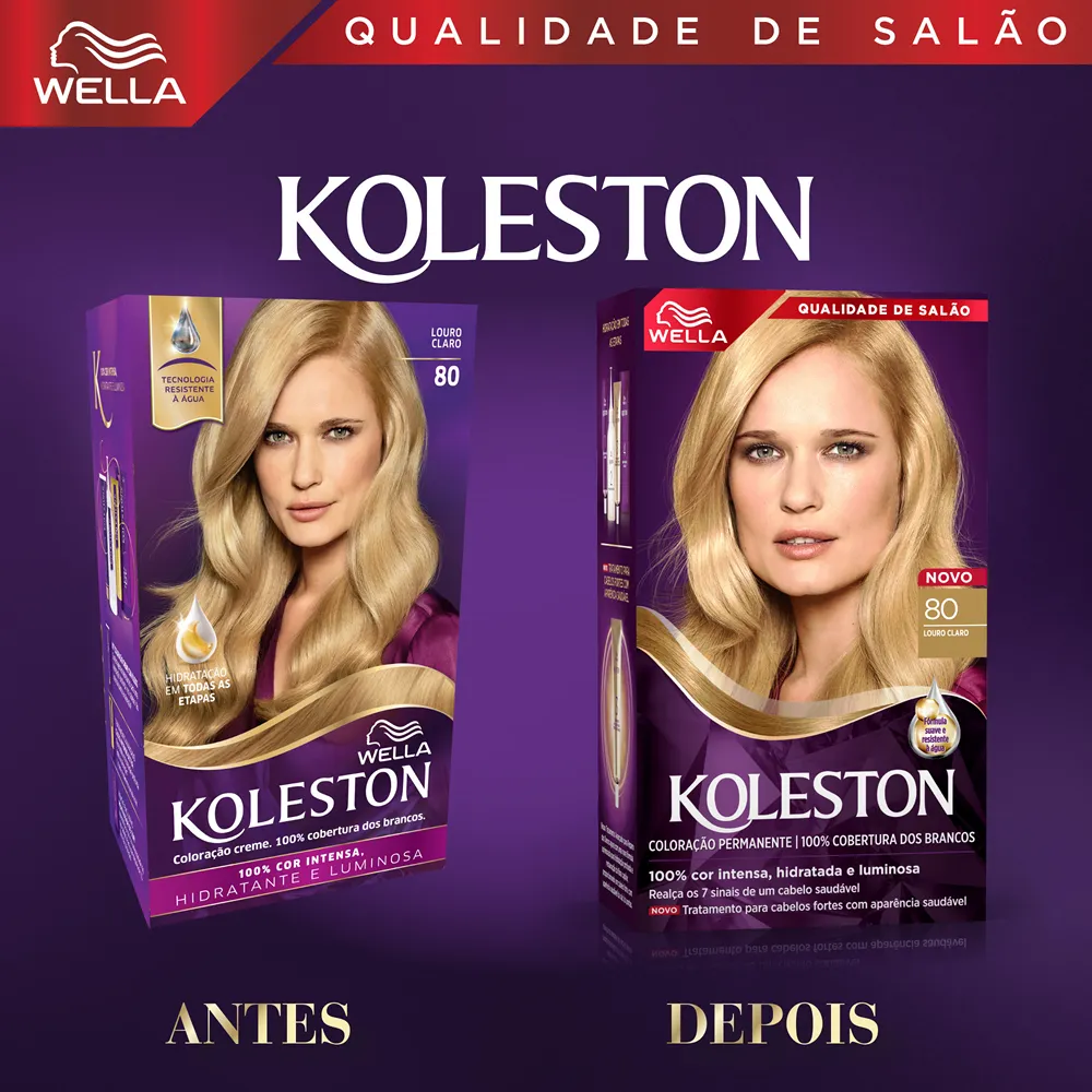 Tintura Koleston louro claro 80 — foto 2