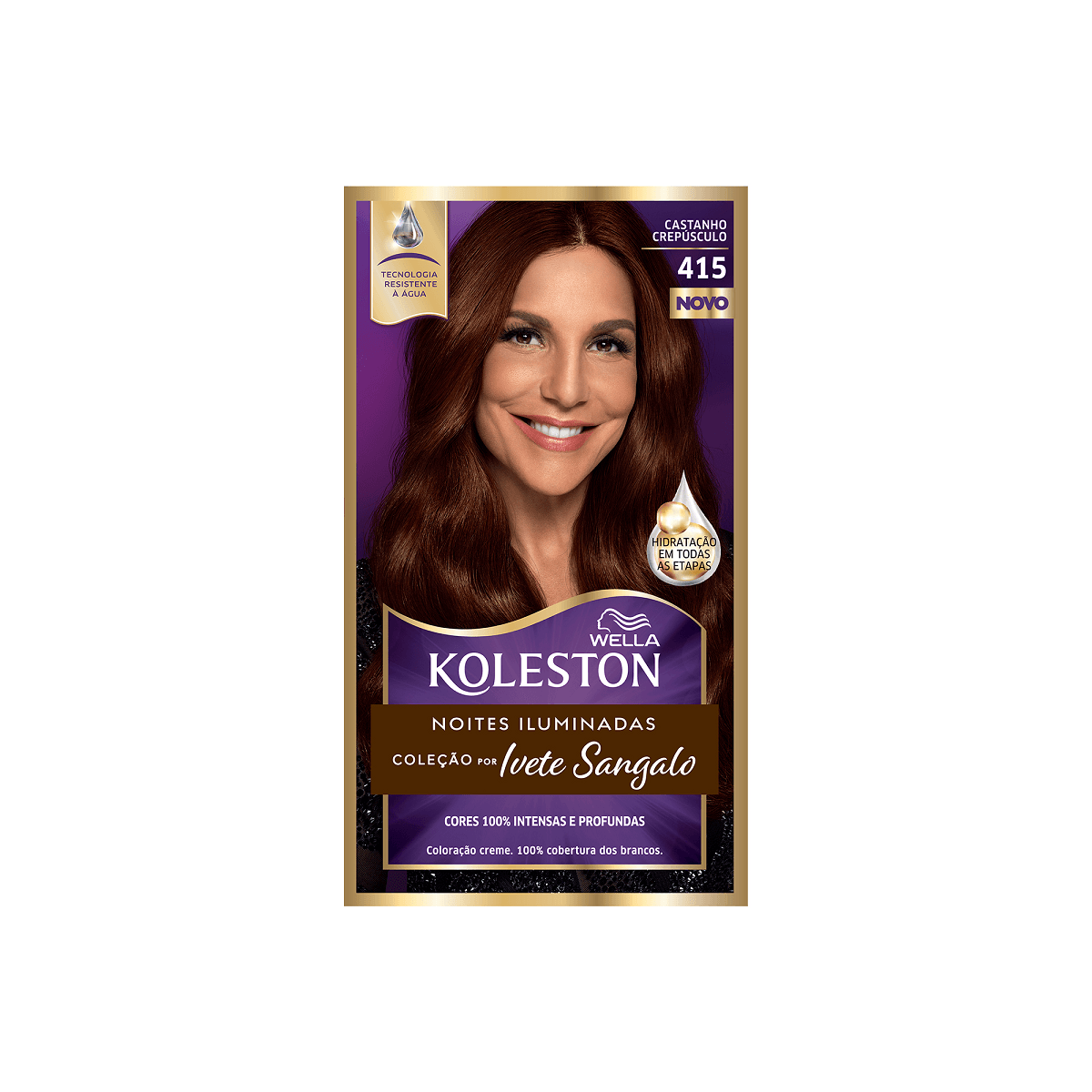Tintura Koleston Noites Iluminadas Castanho Crepusculo 415