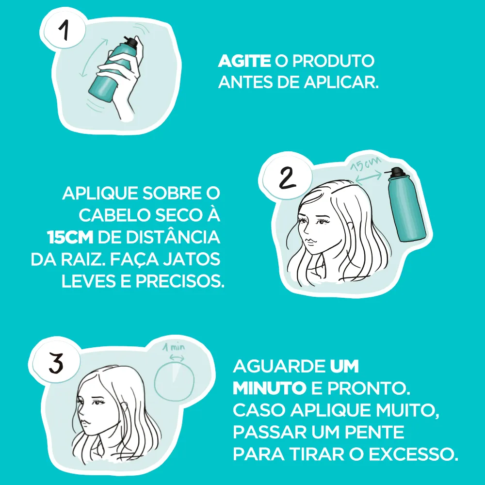 Tintura Magic Retouch Preto Spray 75ml — foto 5