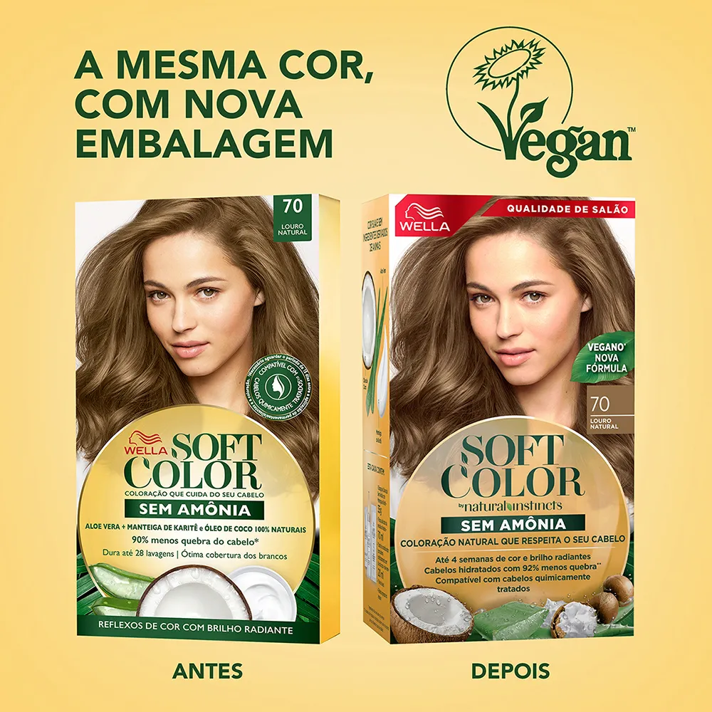 Tintura Soft Color Louro Natural 70 — foto 8