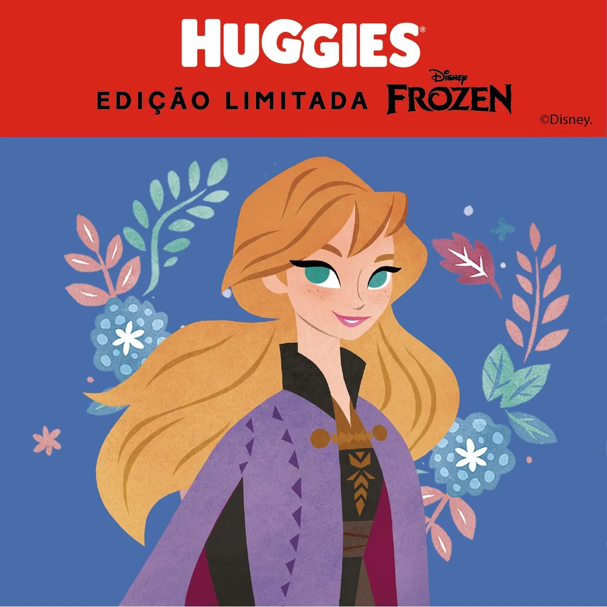 Toalha Umedecida Huggies Frozen Com 100 Unidades — foto 7