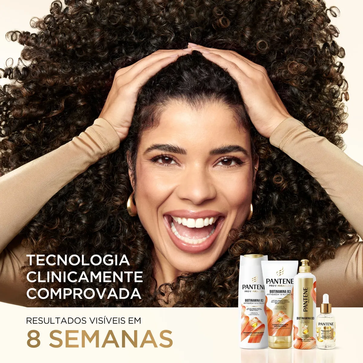 Tônico Capilar Pantene PRO-V Biotinamina B3 Antiqueda 52ml — foto 3