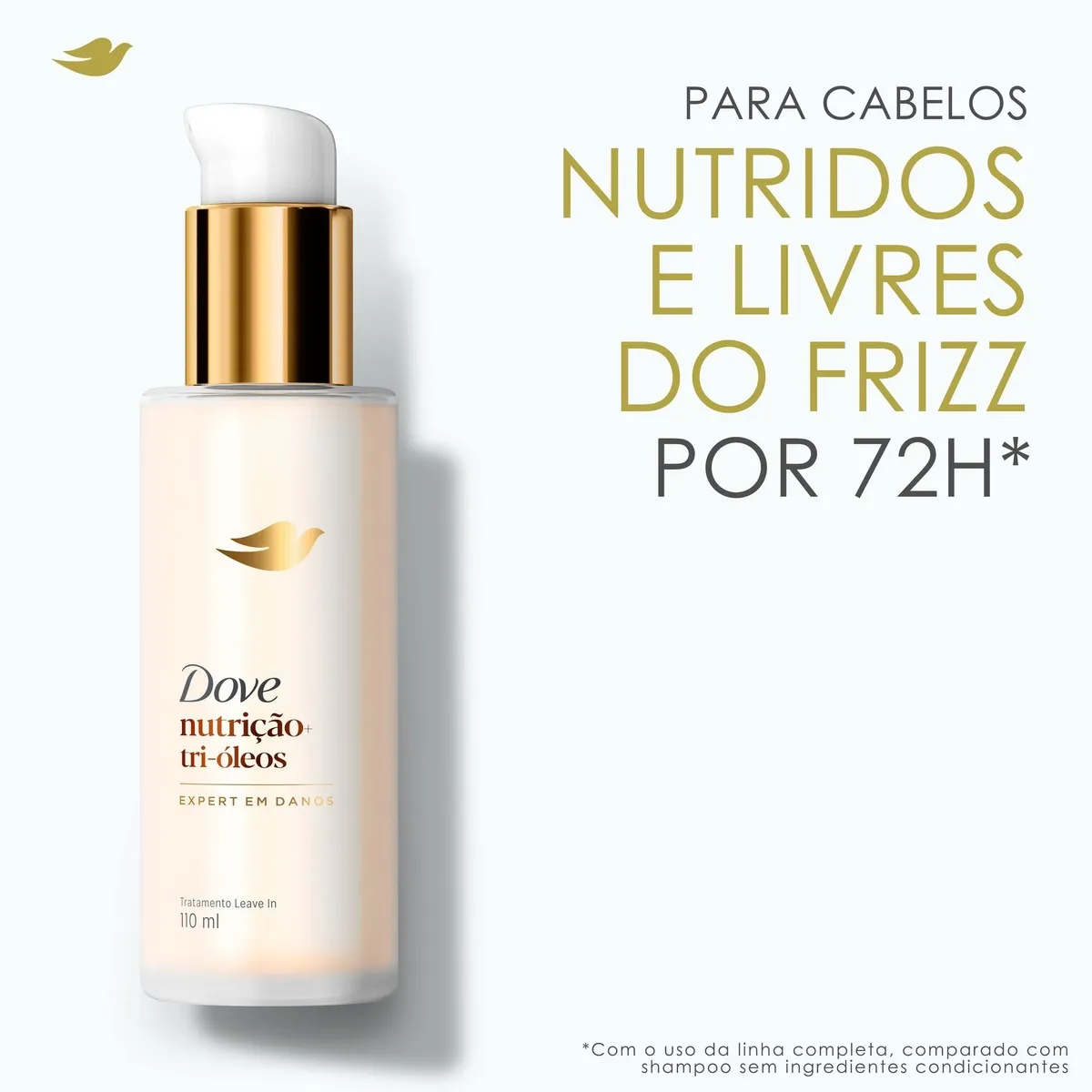 Tratamento Leave-In Dove Nutrição + Tri-Óleos 110ml — foto 4