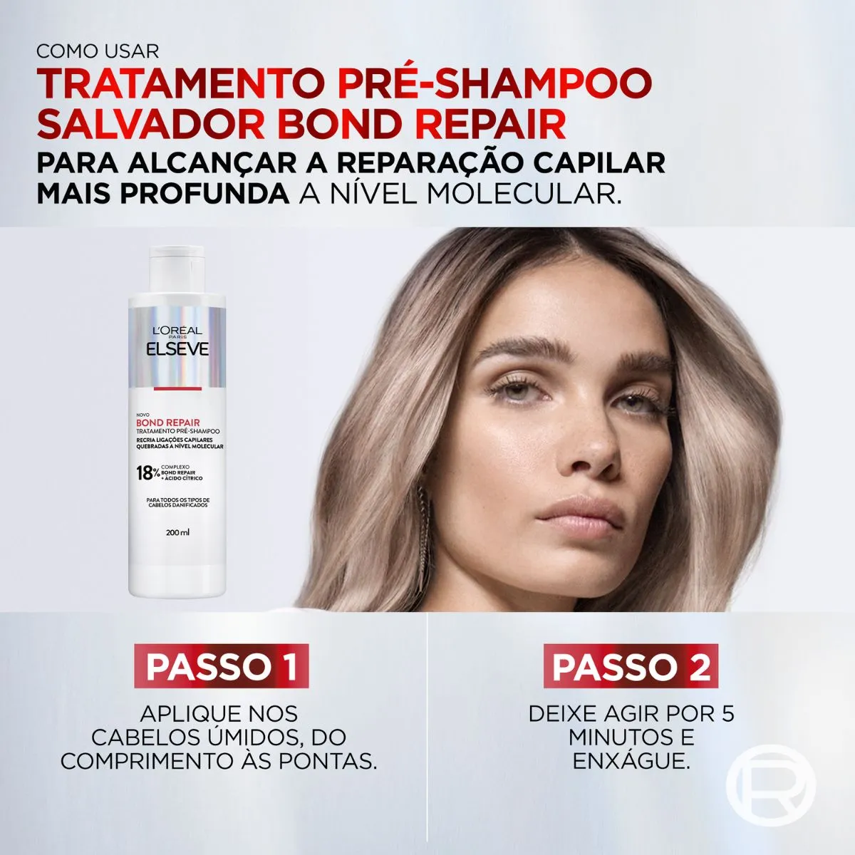 Tratamento Pré-Shampoo Elseve Bond Repair Ácido Cítrico200ml — foto 7