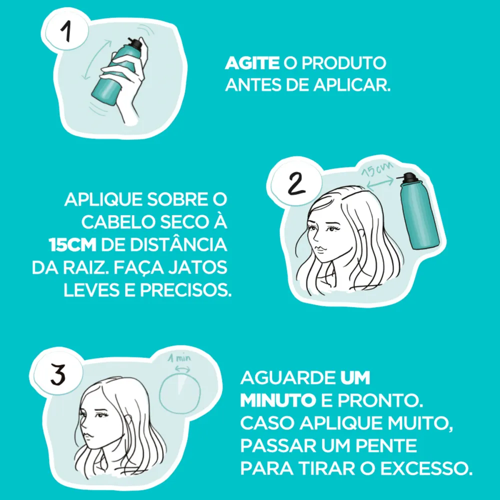 Tuntura Magic Retouch Castanho Claro Spray 75 Ml — foto 5