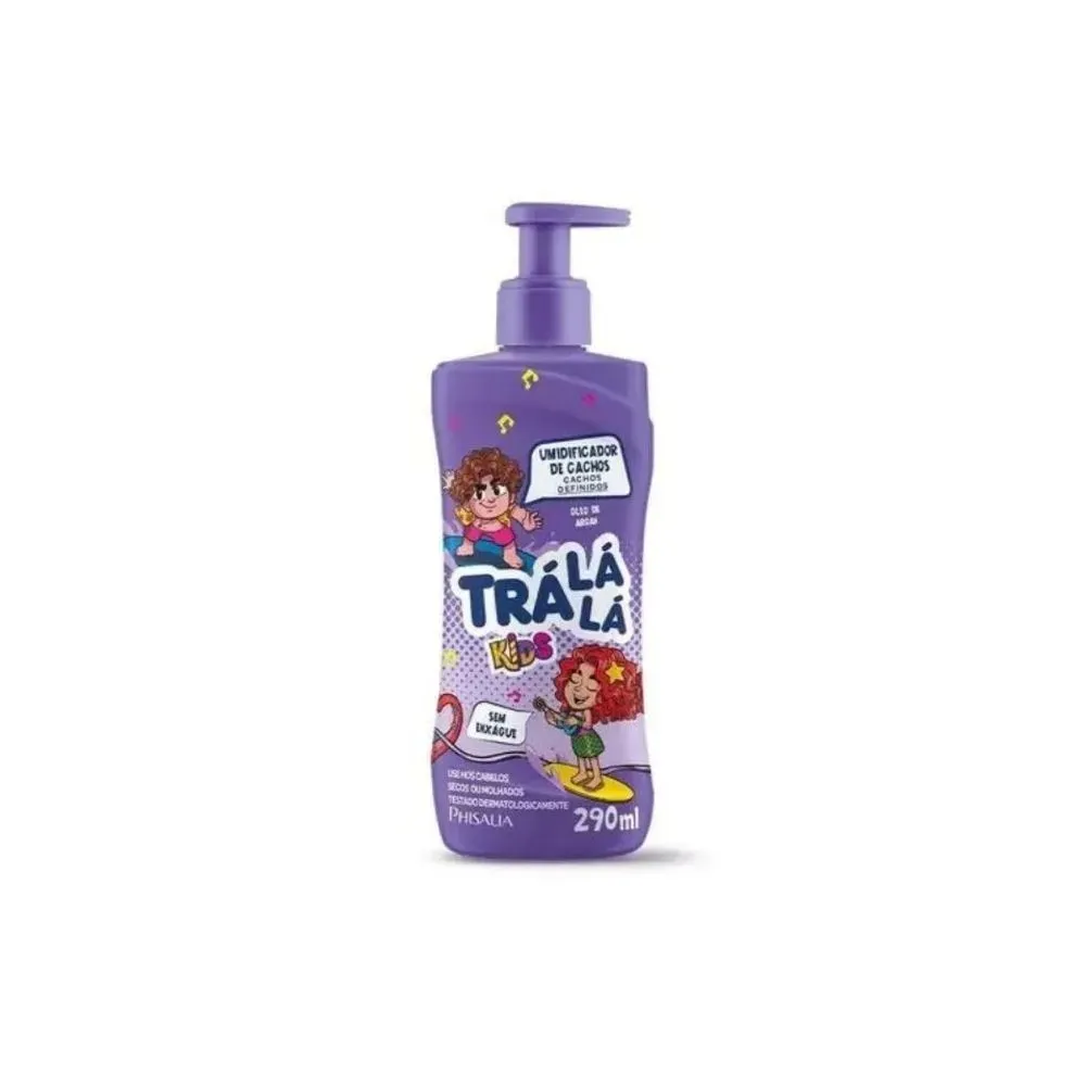 Umidificador de Cachos Infantil Trá Lá Lá Kids Cachos Definidos 290ml