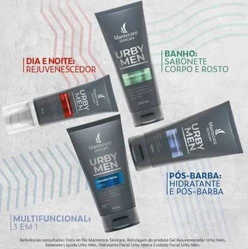 Urby men cuidado facial 3 Em 1 fps30 60ml — foto 5