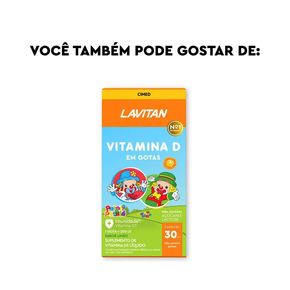 Vitamina Infantil Mastigável Tutti-Frutti Lavitan Patati Patatá 60 Comprimidos — foto 6
